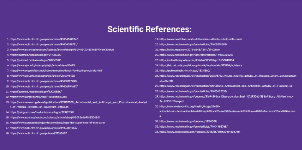 Scientifc References